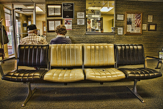 The Waiting Room by Carol Von Canon cc